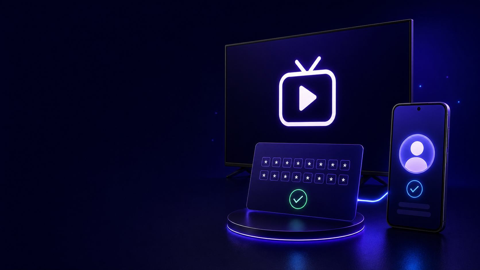 Como vincular uma conta UniTV